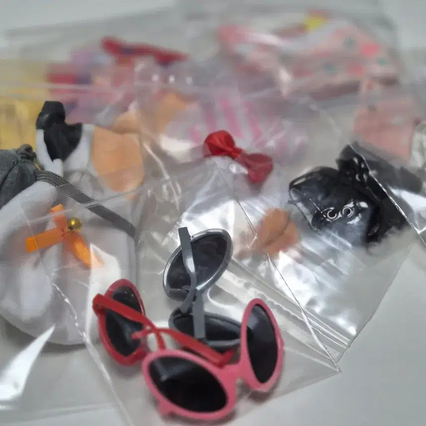 [BUNJANG] 10cm Plush Clothing &amp; Accessories Bundle Set / 솜인형, 솜깅 옷, 10깅 옷장