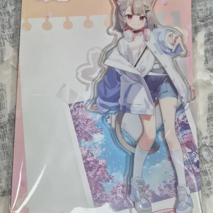 [BUNJANG] StellaLive Mashiro Spring Picnic Acrylic Stand / 스텔라이브 봄빛데이트 마시로 아크릴