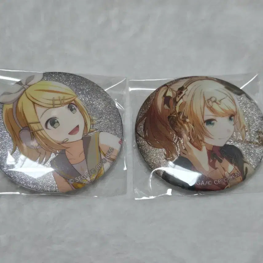 [BUNJANG] Project SEKAI Rin Fes Can Badge Bundle Set / 프세카 린 페스 캔뱃지 각 전후 일괄