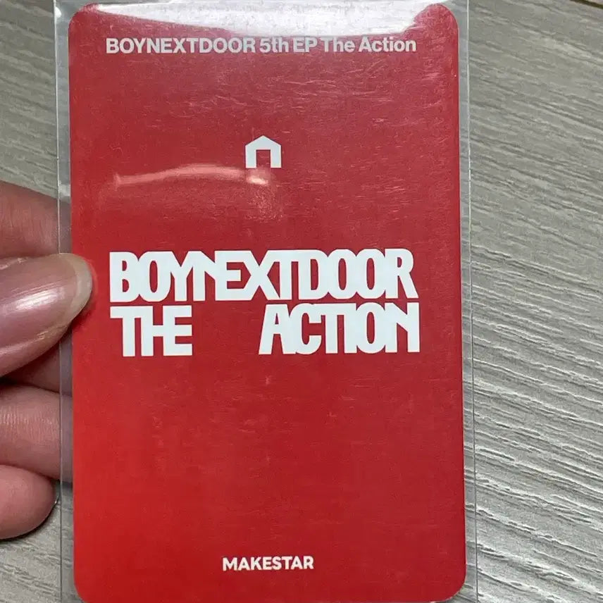 [BUNJANG] BOYNEXTDOOR Myung Jae Hyun Photocard / 보이넥스트도어 명재현 the action 메이크스타 특전 판매 양도