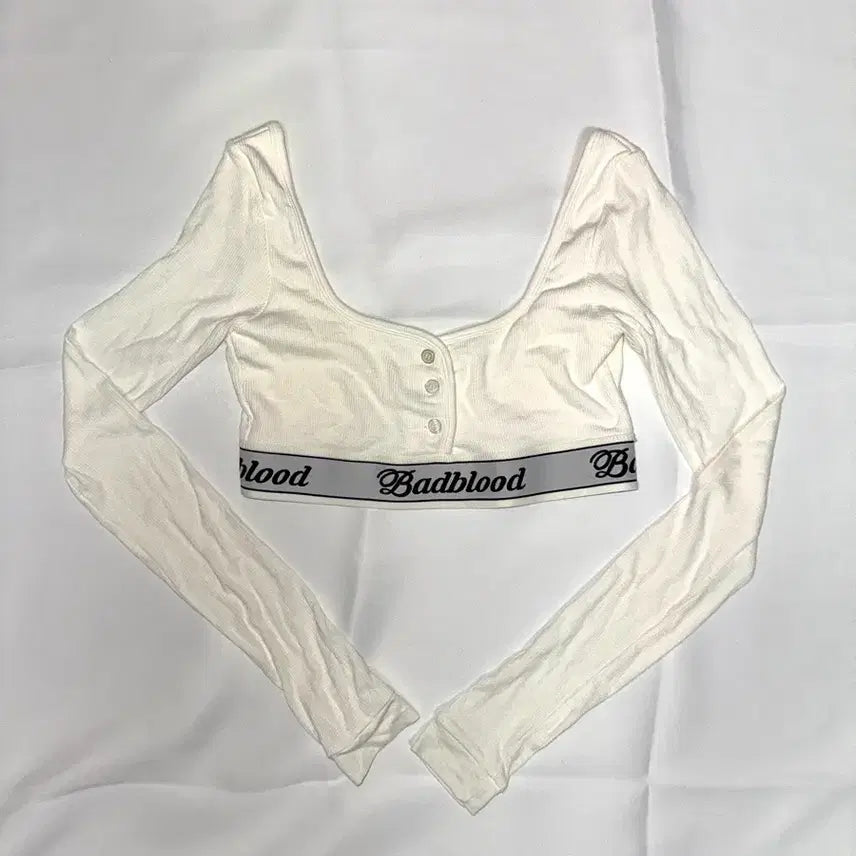 [BUNJANG] BADBLOOD Modal Cotton Top XS Ivory / 배드블러드) 모달 코튼 탑
