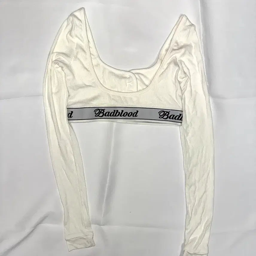 [BUNJANG] BADBLOOD Modal Cotton Top XS Ivory / 배드블러드) 모달 코튼 탑