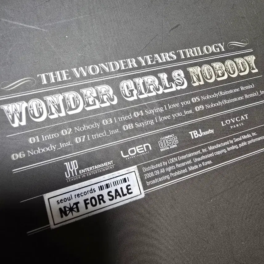 [BUNJANG] Wonder Girls Signed Album Bundle Set / 원더걸스 친필 싸인앨범 외 일괄가격