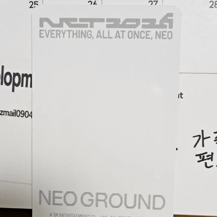 [BUNJANG] NCT Neo City: Japan - The Unity Jeno Photocard POB / 엔시티 네오 그라운드 5만원 특전 포카 제노