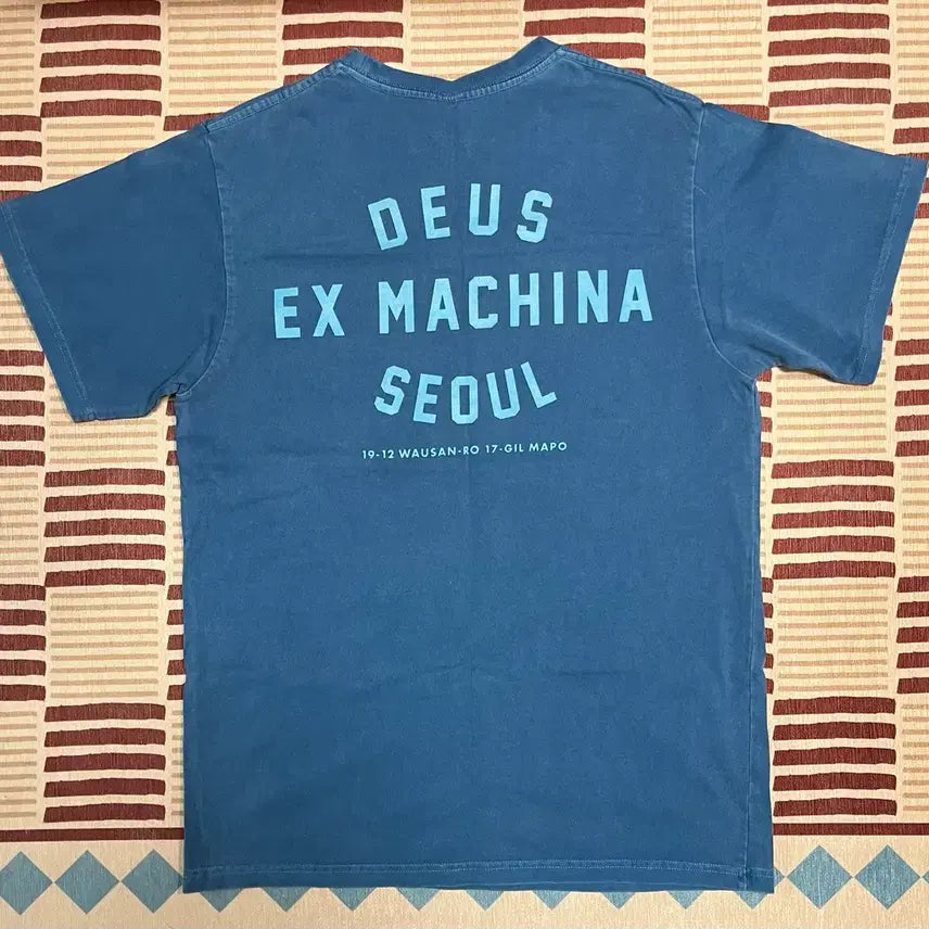 [BUNJANG] Deus Ex Machina Short Sleeve T-Shirt / 데우스 엑스 마키나 반팔