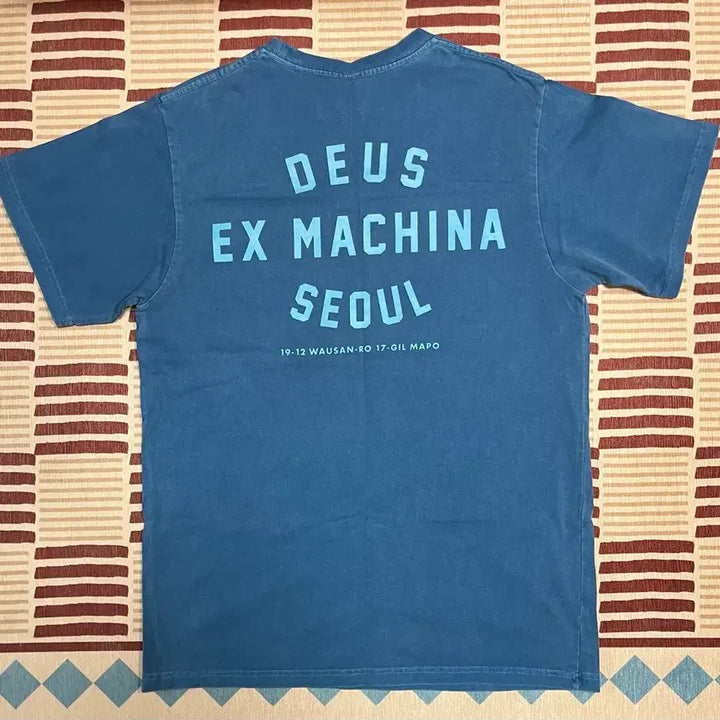 [BUNJANG] Deus Ex Machina Short Sleeve T-Shirt / 데우스 엑스 마키나 반팔