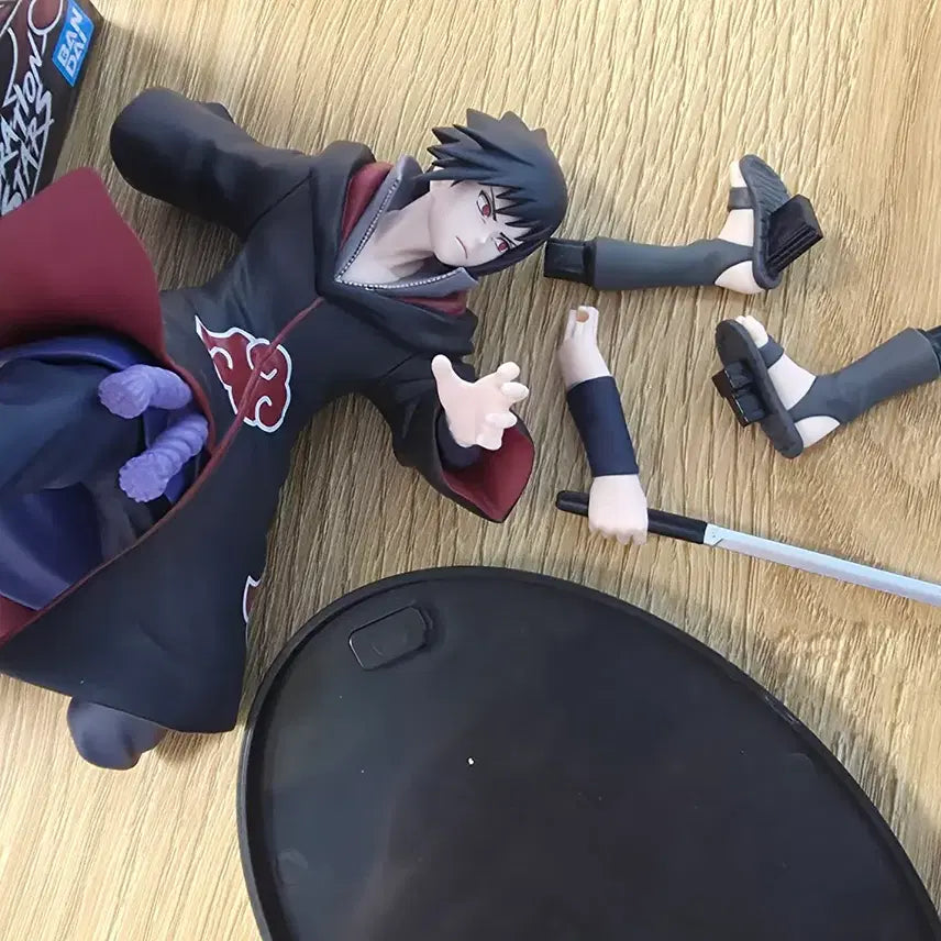 [BUNJANG] Naruto Akatsuki Sasuke Vibration Figure / 나루토 아카츠키 사스케 바이브레이션 피규어