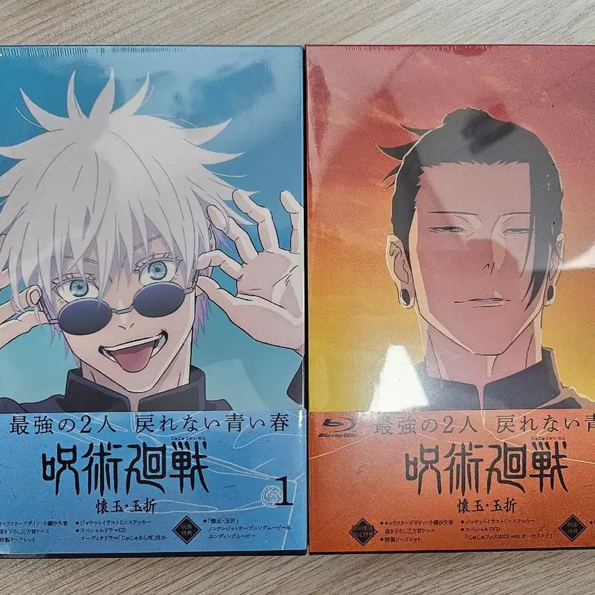 [BUNJANG] Jujutsu Kaisen Kaioken and Goketsu DVD Set (Limited Edition Case) / 주술회전 회옥옥절 DVD 미개봉 세트 (한정 케이스 포함)