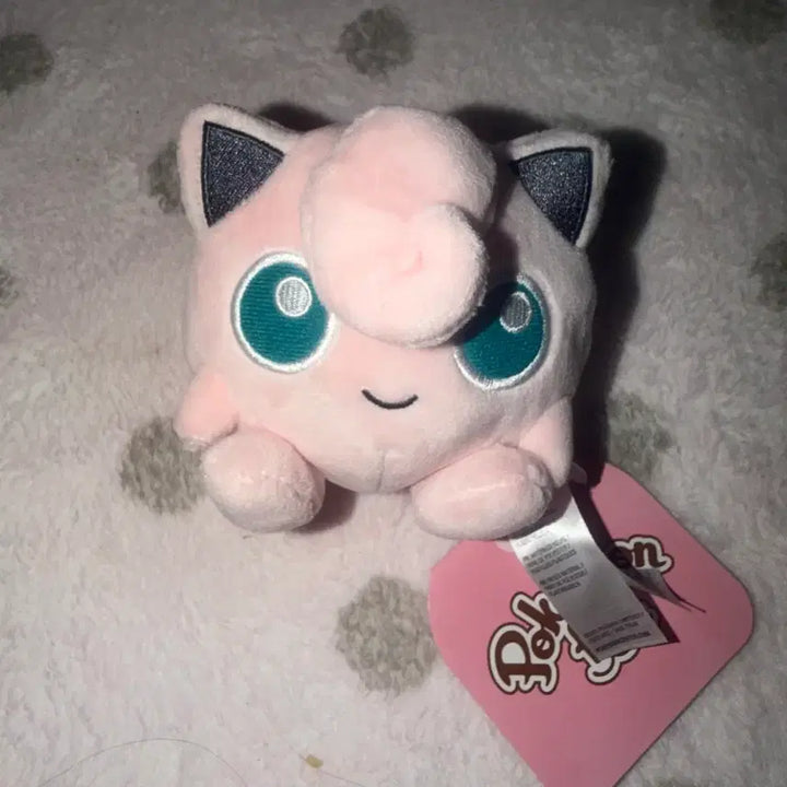 [BUNJANG] Pokemon Center Jigglypuff Mascot Keychain Plush / 포켓몬센터 푸린 인형 키링 마스코트 정품