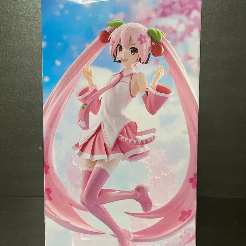 [BUNJANG] Hatsune Miku Sakura Miku Figure / 미개봉 보컬로이드 하츠네미쿠 피규어 사쿠라 미쿠 피규어 벚꽃 미쿠