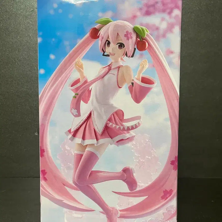 [BUNJANG] Hatsune Miku Sakura Miku Figure / 미개봉 보컬로이드 하츠네미쿠 피규어 사쿠라 미쿠 피규어 벚꽃 미쿠