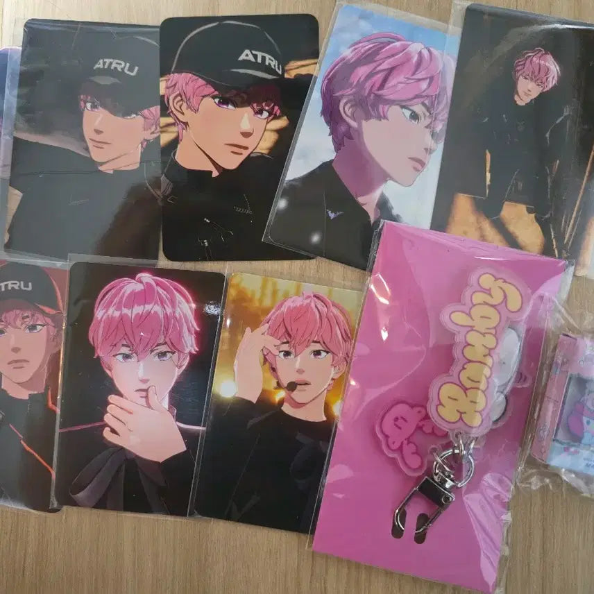 [BUNJANG] PLAVE Bambi Bundle Set Photocard &amp; Keyring / 플레이브 밤비 굿즈 일괄양도