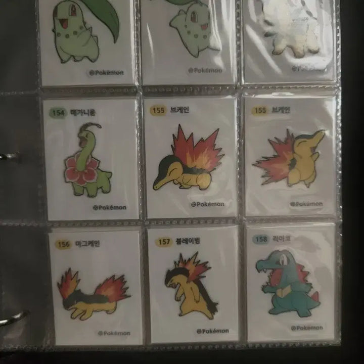 [BUNJANG] 2nd Generation Pokemon Bread Stickers Full Set / 2세대 성도지방 전종 띠부띠부실 팝니다