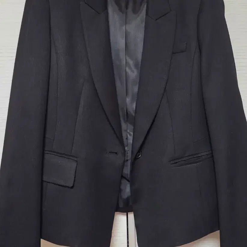 [BUNJANG] Topgirl Black Jacket (M) / 탑걸 블랙 재킷(M)
