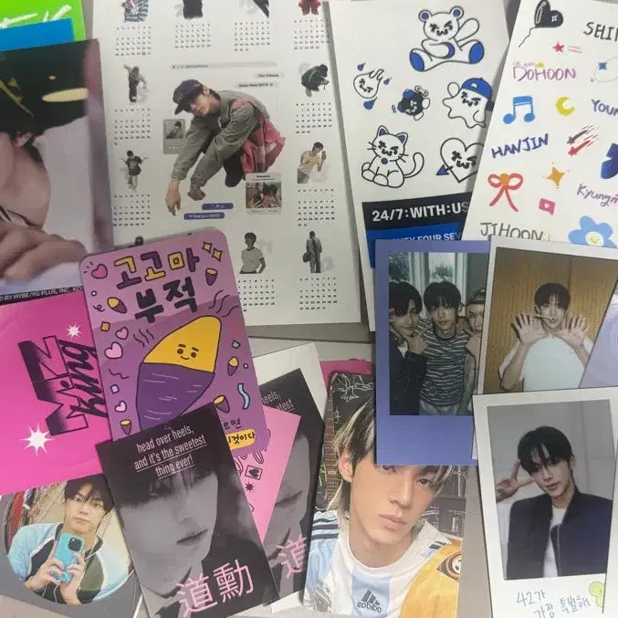 [BUNJANG] TWS Dohoon Unsealed Album Photocard POB Bundle Set / 투어스 도훈 개봉 앨범 포카 미공포 시그 특전 신유 비공굿 일괄 처분