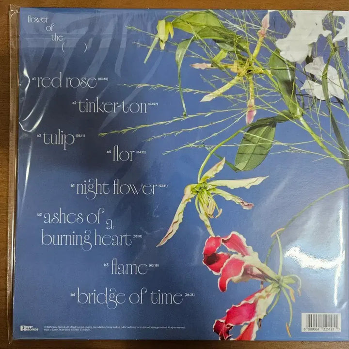 [BUNJANG] Yeryn Flower of the Day &amp; Night Baby Blue Color LP (Sealed) / 우예린 / Flower of the Day &amp; Night 미개봉 lp