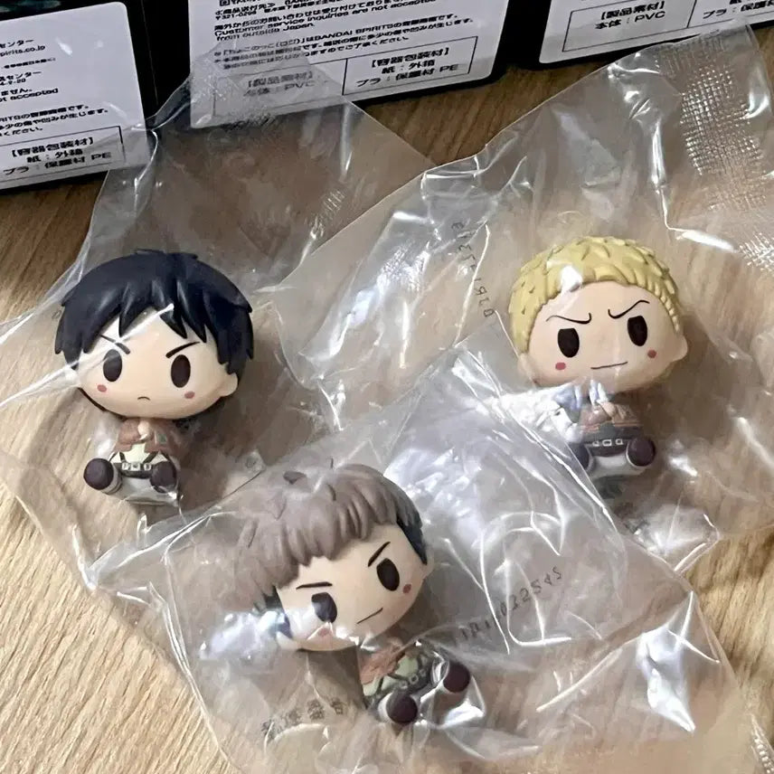 [SOLD OUT] 진격의거인 초코노코 에렌 쟝 라이너 세트