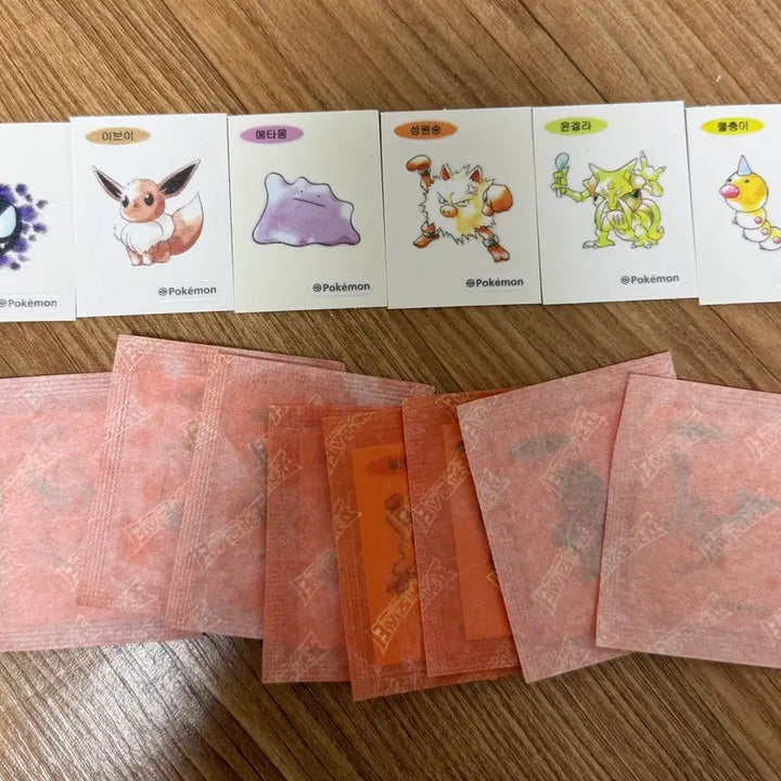 [BUNJANG] Pokemon 30th Anniversary Original Ttibusil Stickers / 포켓몬 30주년 오리지날 띠부씰