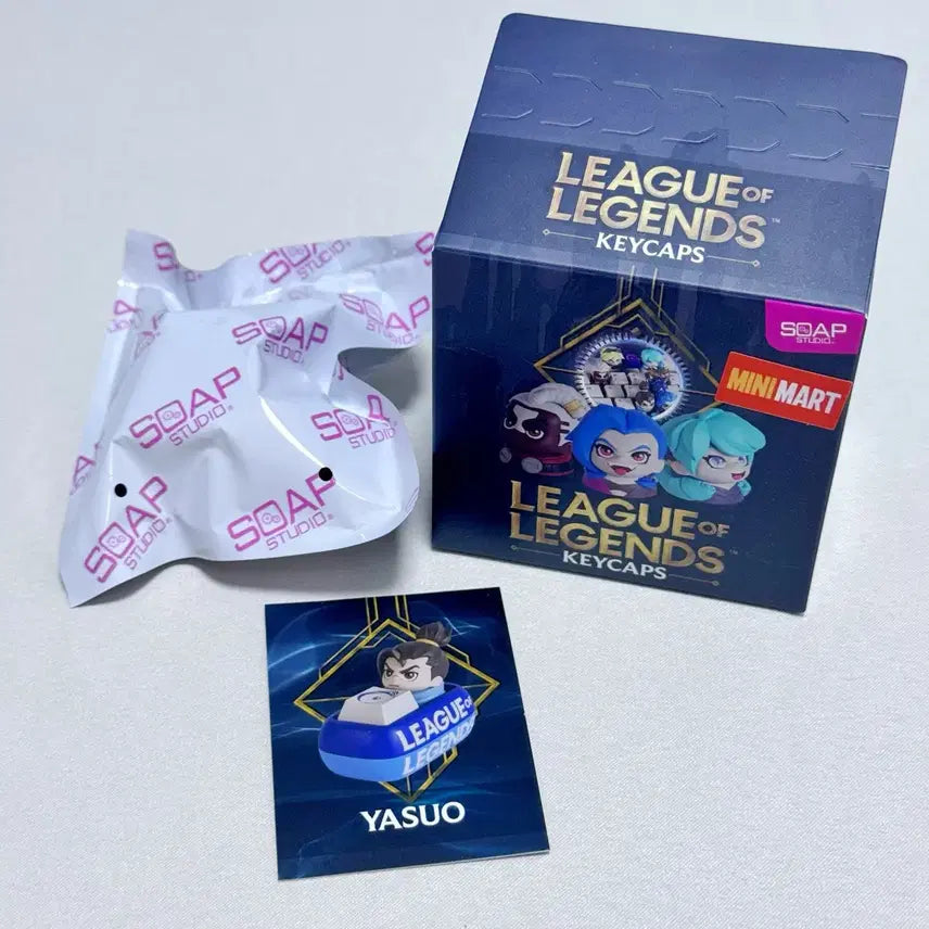 [BUNJANG] SOAP STUDIO League of Legends Yasuo Keycap / 롤 리그오브레전드 키캡 야스오 SOAP STUDI LOL