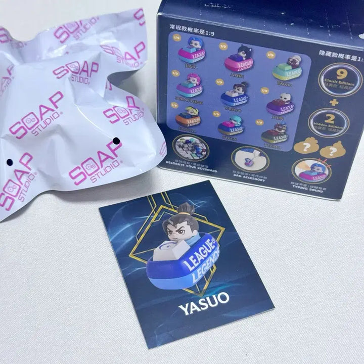 [BUNJANG] SOAP STUDIO League of Legends Yasuo Keycap / 롤 리그오브레전드 키캡 야스오 SOAP STUDI LOL