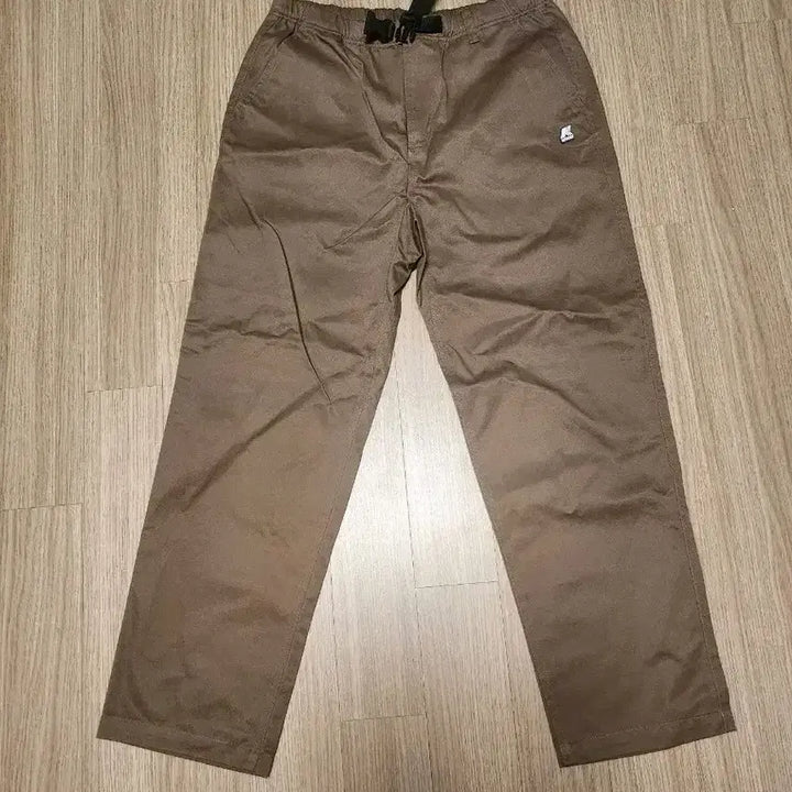 [BUNJANG] K-Way Brown Cotton Chinos Pants / 새상품 K WAY 카웨이 까웨 브라운 면바지 치노