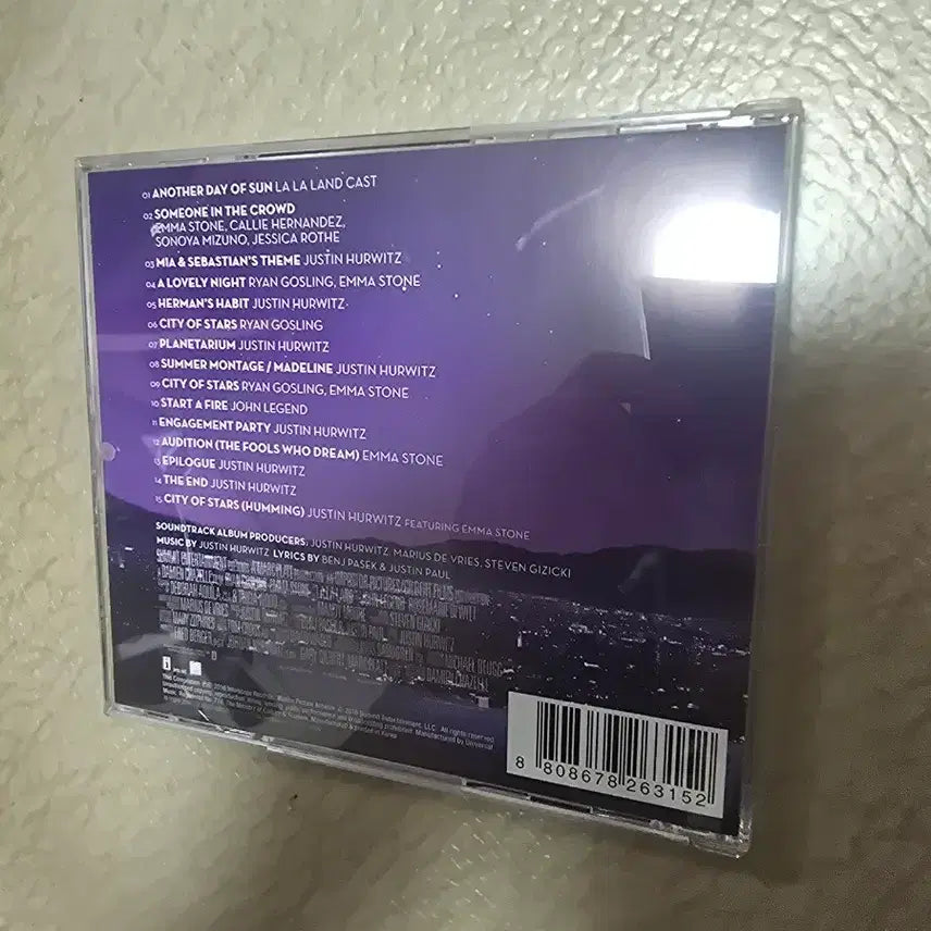 [BUNJANG] La La Land OST Soundtrack CD / 라라랜드 OST 사운드트랙 CD