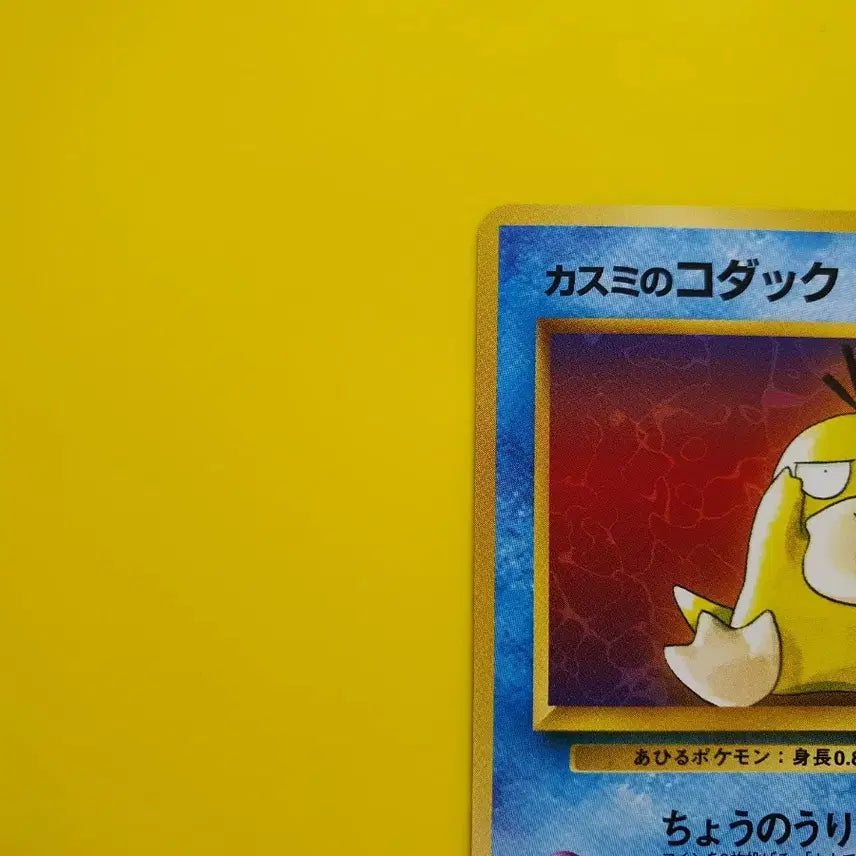 [BUNJANG] Pokemon Card 1996 Red Psyduck First Edition Japanese / 포켓몬카드 ss급 1996 극희소 붉은 고라파덕 초판 일본판 3