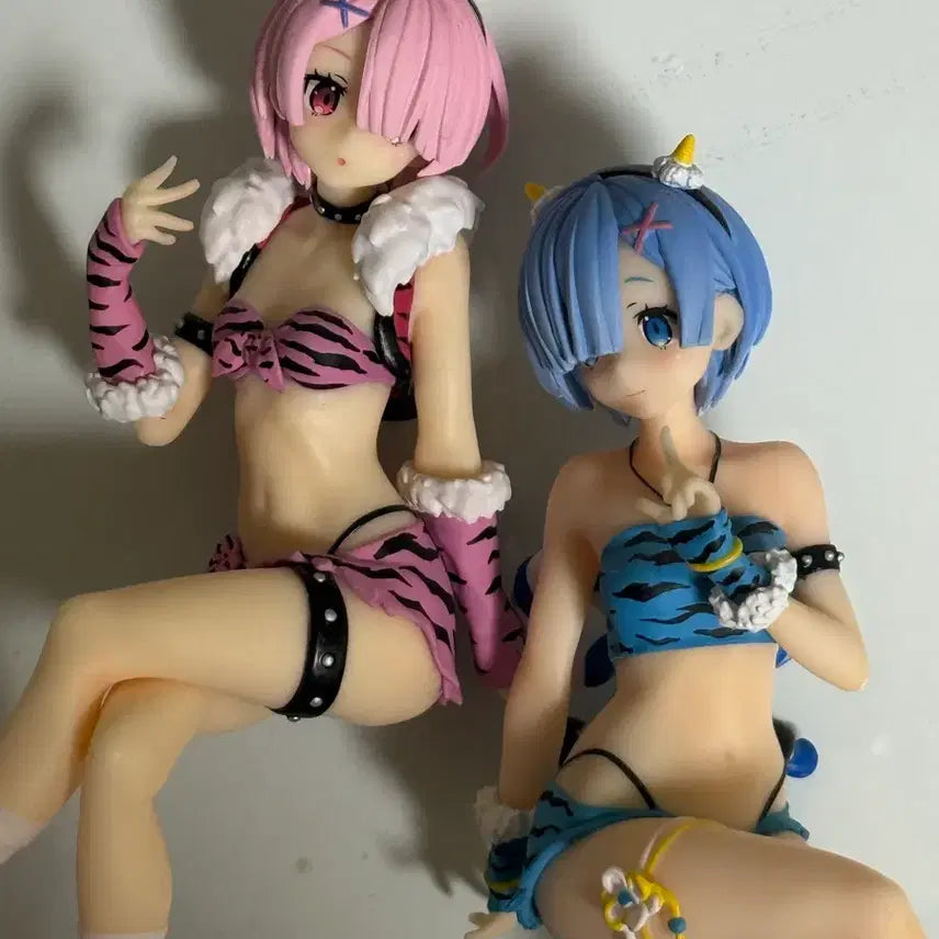 [BUNJANG] Re:Zero Rem Ram Oni Noodle Stopper Figure / 리제로 렘 람 오니 누들스토퍼