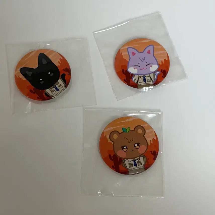 [BUNJANG] ATEEZ Anitiz In Treasure POP-UP Sandukyi Can Badge / 에이티즈 애니티즈 인 트레저 팝업 산덕이 캔 뱃지
