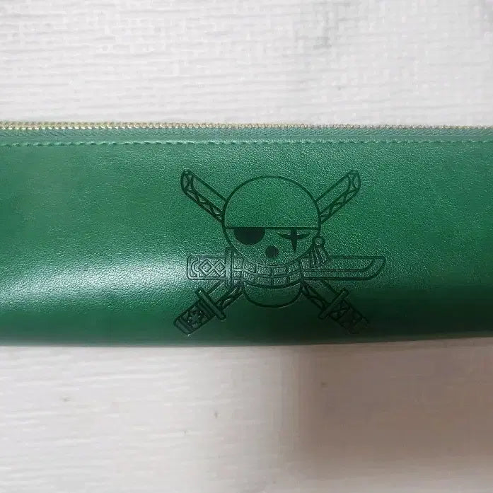 [BUNJANG] One Piece Zoro Leather Pouch Goods / 원피스 조로 가죽 필통 굿즈