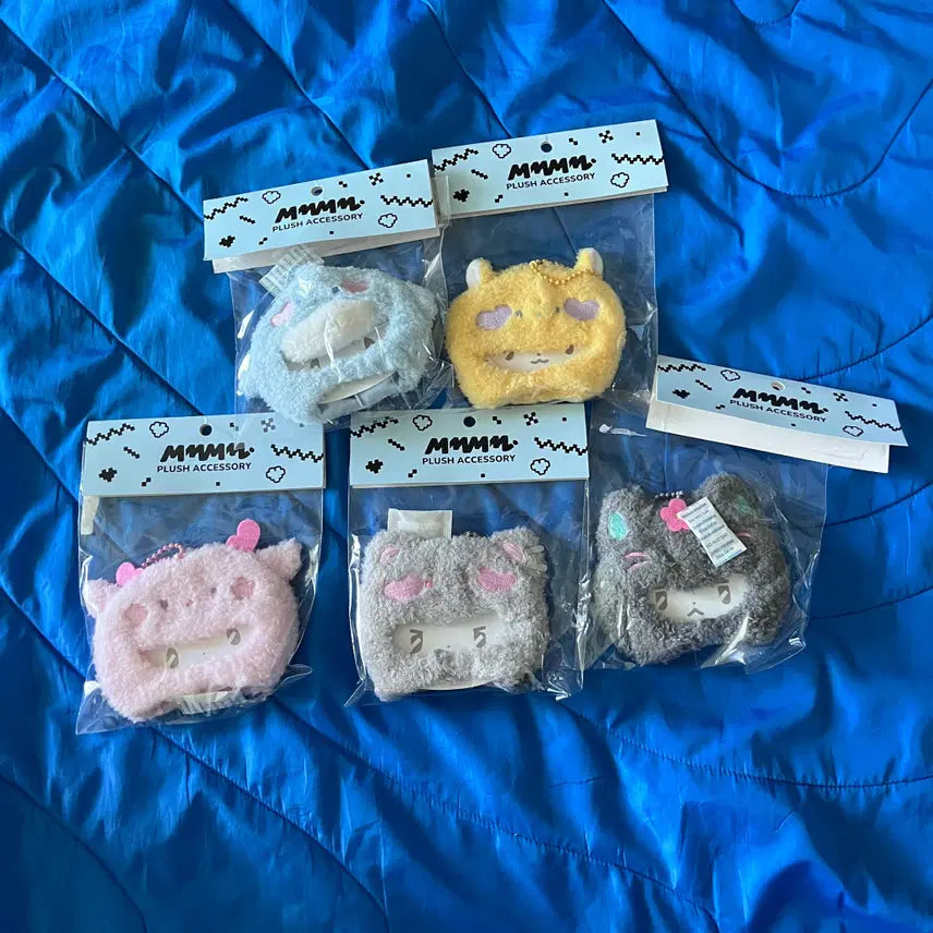 [BUNJANG] PFLAVE Mmemimu Animal Hat Bundle Set / 플레이브 므메미무 동물 인형 모자 일괄