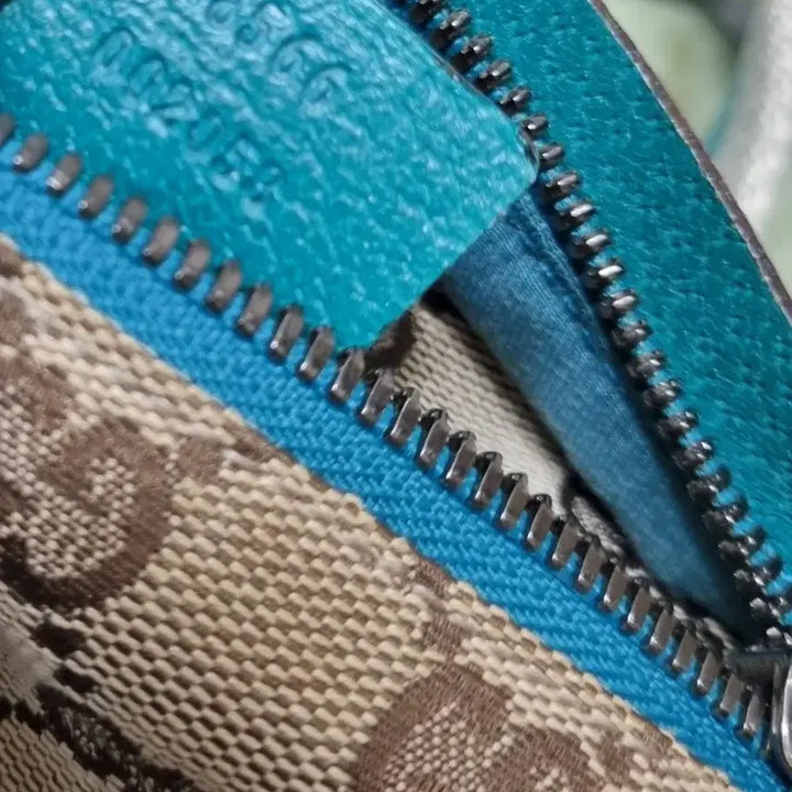 [BUNJANG] Gucci Canvas Hip Bag (Blue) / .GUCCI 캔퍼스 힙색(블루)