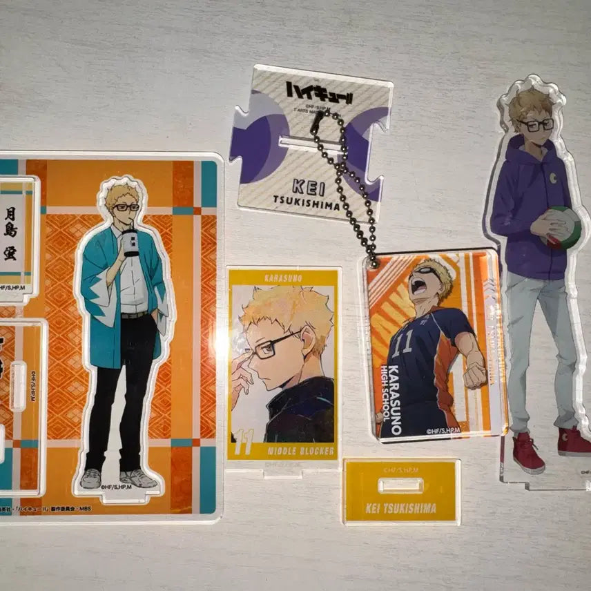 [BUNJANG] Haikyuu!! Tsukishima Kei Acrylic Stand / 하이큐 츠키시마 케이 아크릴 스탠드