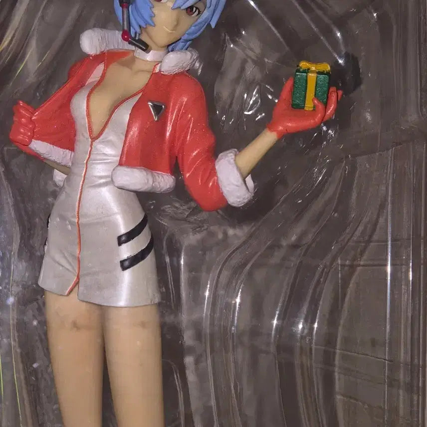 [BUNJANG] Evangelion Rei Ayanami Christmas Figure / 에반게리온 레이 엑스트라 크리스마스 피규어