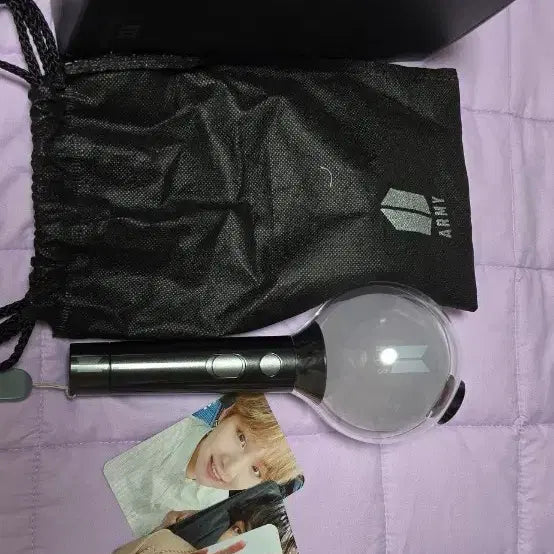 [BUNJANG] BTS Official Light Stick Special Edition (Smeraldo Garden) Photocard Full Set / 방탄소년단 응원봉 스에밤