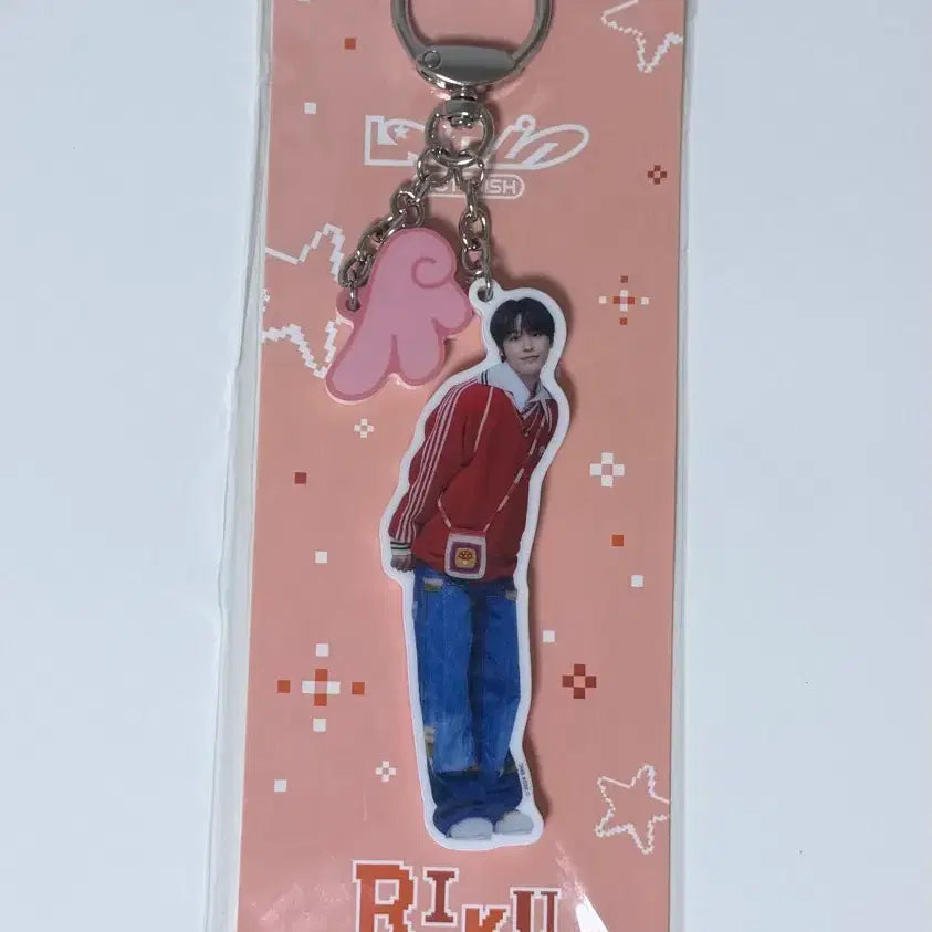 [BUNJANG] NCT WISH Riku Japan Tour MD Wing Keychain (Sealed) / 미개봉 엔시티 위시 리쿠 로그인 일본 투어 엠디 날개 키링
