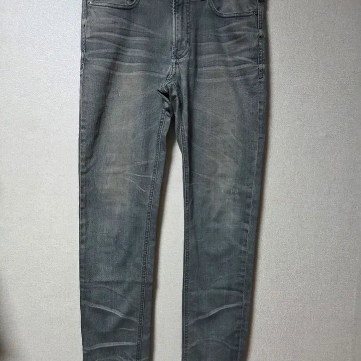 [BUNJANG] Series Washed Grey Denim Jeans / 시리즈 워시드 그레이 데님 청바지 82