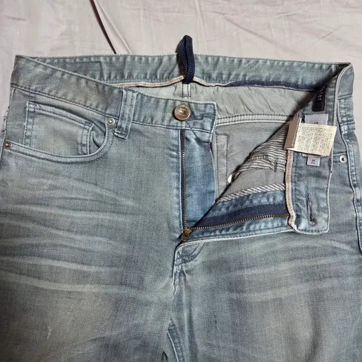 [BUNJANG] Series Washed Grey Denim Jeans / 시리즈 워시드 그레이 데님 청바지 82