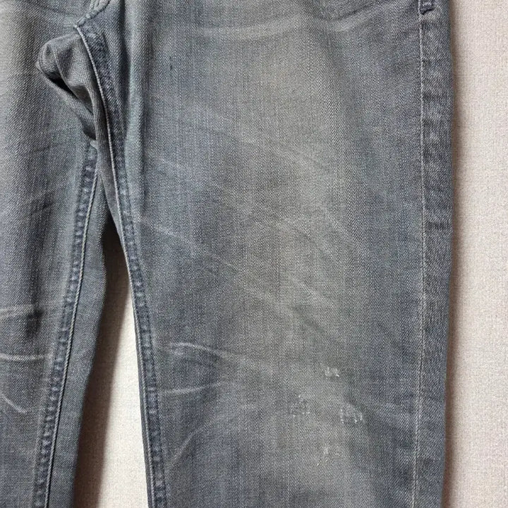 [BUNJANG] Series Washed Grey Denim Jeans / 시리즈 워시드 그레이 데님 청바지 82