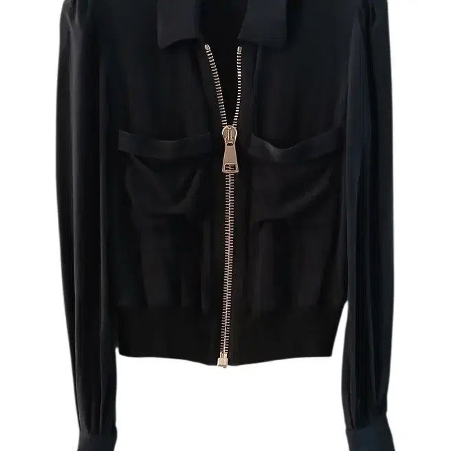 [BUNJANG] Givenchy Black Zip-Up Shirt / 지방시 블랙 집업 셔츠