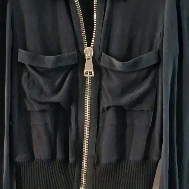 [BUNJANG] Givenchy Black Zip-Up Shirt / 지방시 블랙 집업 셔츠