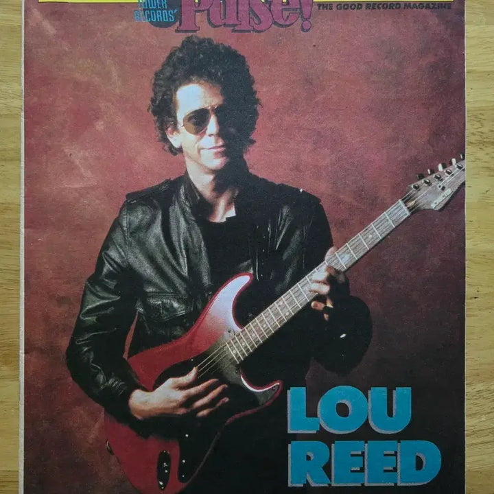 [BUNJANG] Lou Reed Tower Records Pulse! Magazine (June 1986) / 매거진 Lou Reed 루 리드 Tower Records Pulse!
