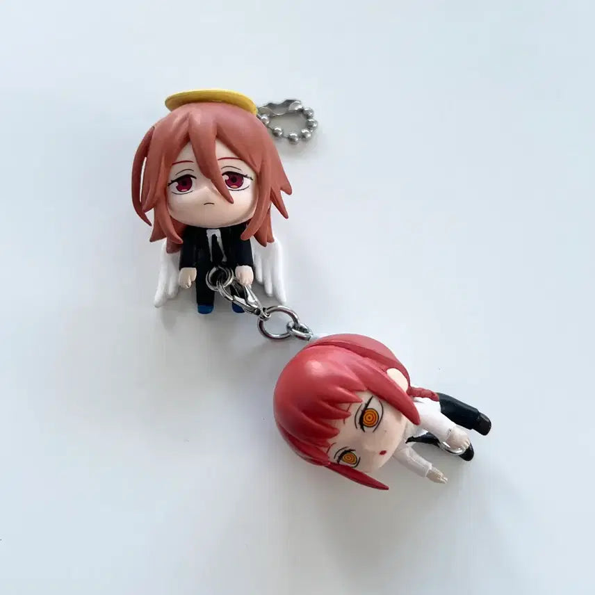 [BUNJANG] Chainsaw Man Angel Makima Hanging Gacha Charm / 체인소맨 줄줄이 대롱 연결 가챠 천사 마키마
