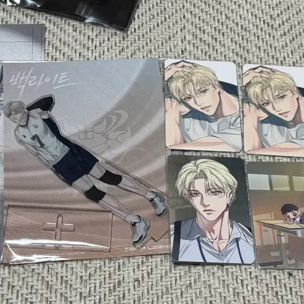 [BUNJANG] Team Rejin Backlight Han Seoin Collection Set Acrylic Standee and Postcard Bundle / 팀레진 백라이트 한서인 컬포 아크릴 일괄