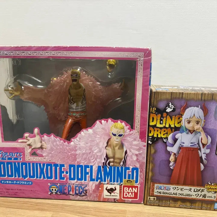 [BUNJANG] Figuarts ZERO Doflamingo &amp; Yamato Childhood Figure (Sealed) / 아츠제로 도플라밍고 야마토 어린시절 피규어 미개봉 판매