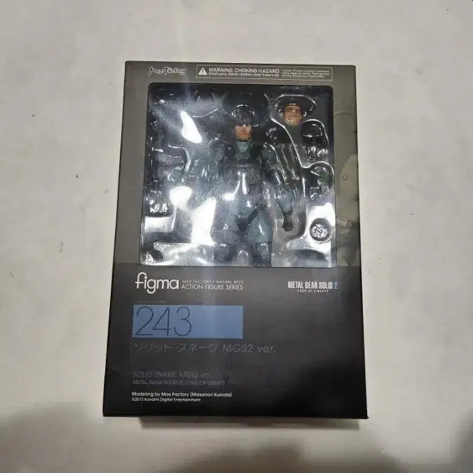 [BUNJANG] Good Smile Company Figma Solid Snake MGS2 Action Figure / 피그마 메탈기어 솔리드" 솔리드 스네이크 MGS2 팝니다.