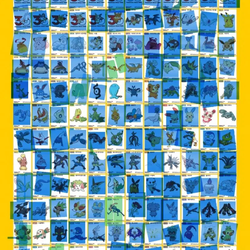 [BUNJANG] Pokemon Season 5 &amp; Artwork Seal Collection (150 + 100 Types) / 포켓몬 시즌5씰(150종) 아트웍씰(100종) 교환 (6.26업뎃)