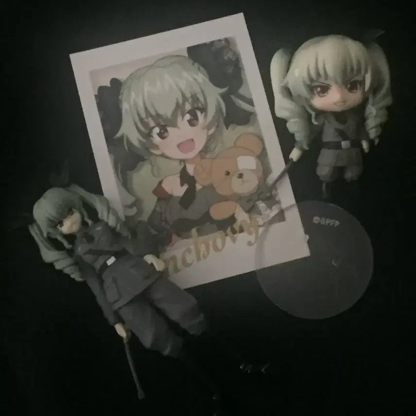 [BUNJANG] Girls und Panzer Mochi Kororin Figure Set / 걸즈앤판처 피규어 모찌코로링 파샤 머그/ 미호 마호 안쵸비 다즐링 에리카