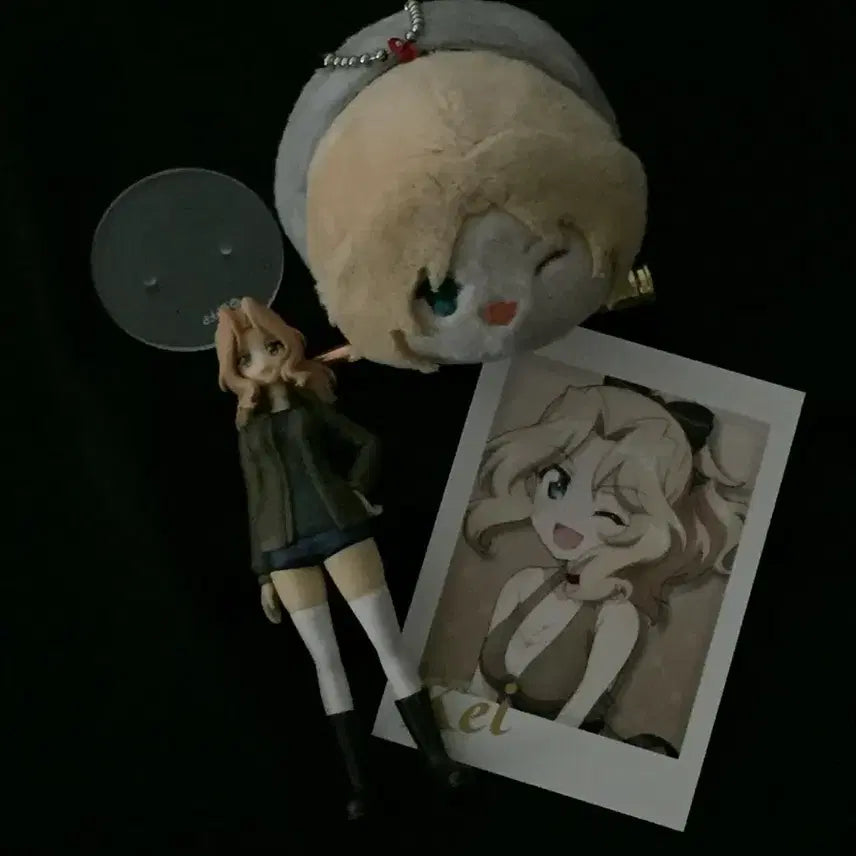[BUNJANG] Girls und Panzer Mochi Kororin Figure Set / 걸즈앤판처 피규어 모찌코로링 파샤 머그/ 미호 마호 안쵸비 다즐링 에리카