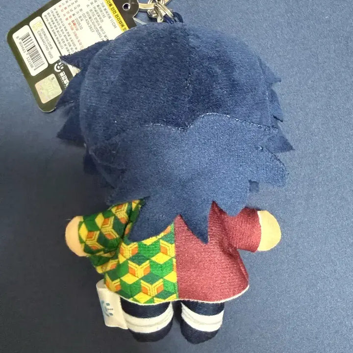 [BUNJANG] Demon Slayer Giyu Tomioka Plush Charm Keychain / 토미오카 기유 인형 고리 키링